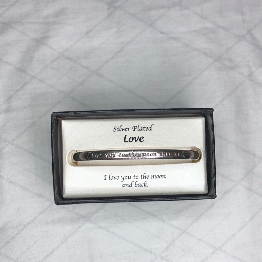 Love you to the moon and back bracelet